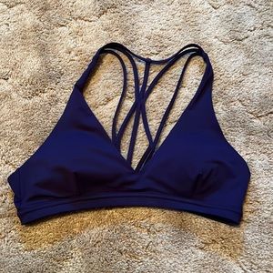 Lululemon sz 8 purple bra EUC